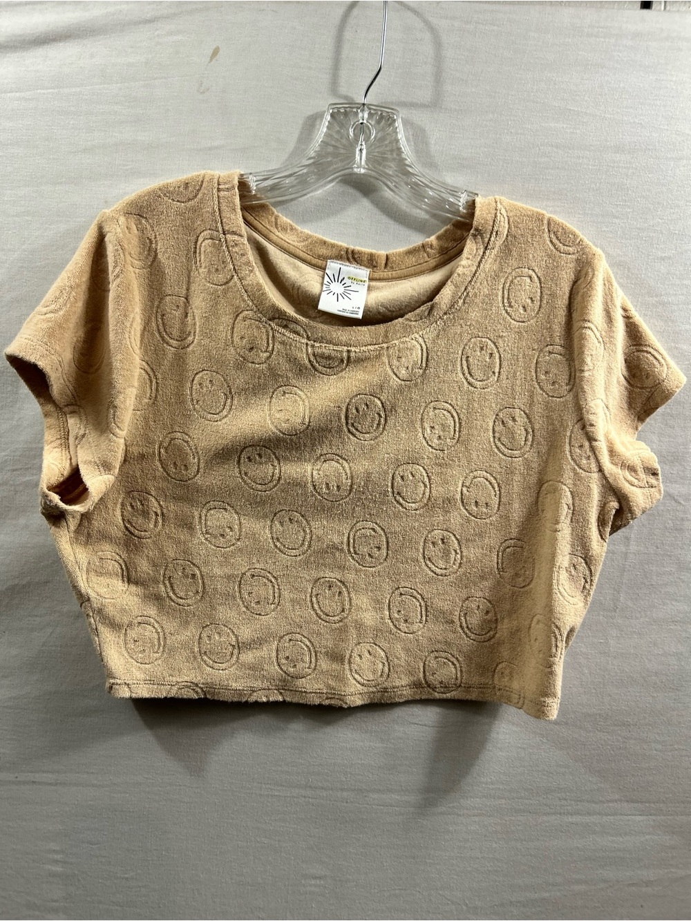Aerie Offline Smiley Crop Top